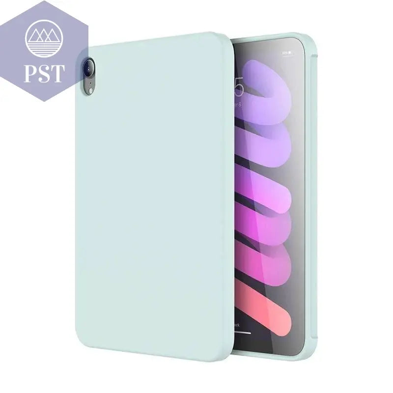 For iPad Mini 6 8.3'' Liquid Silicone Case Shockproof Full Cover Shell for Apple iPad Air 4 Air 5 10.2 9th 8th Case Pro 11 12.9 - PST PS Tradings