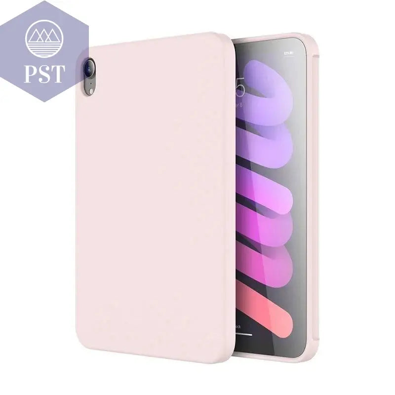 For iPad Mini 6 8.3'' Liquid Silicone Case Shockproof Full Cover Shell for Apple iPad Air 4 Air 5 10.2 9th 8th Case Pro 11 12.9 - PST PS Tradings