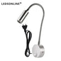 Wand Lampe 3W Home Hotel Loft Nacht Lesen Buch Schwarz Silber Licht Flexiable AUF/OFF Schalter 90-260V Spot LED Lampe       PST PS Tradings