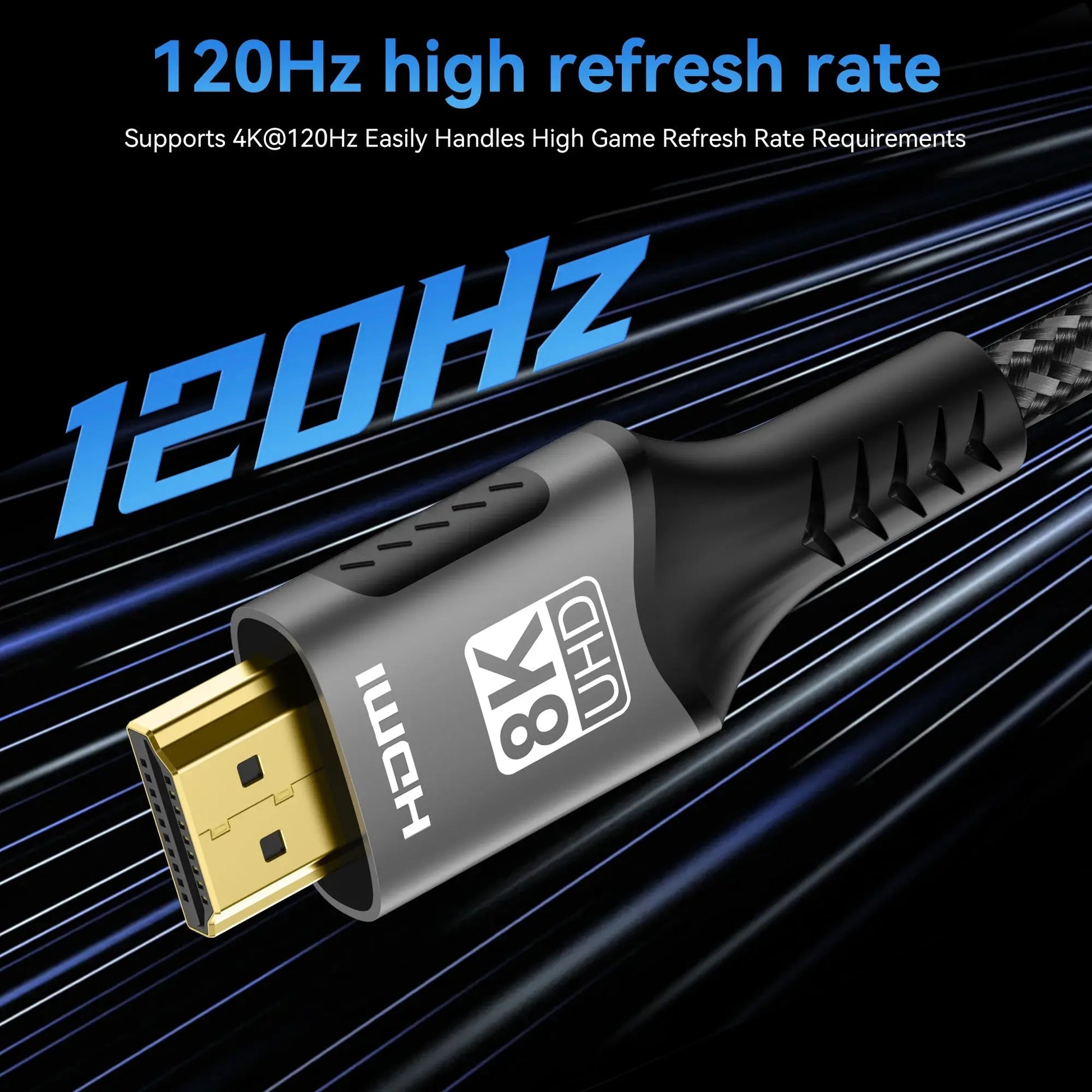 HDMI-Kabel 8K 60Hz HDMI-kompatibel Ultra HD 1080P 4k@120Hz High Speed Video Audio HDMI 2.1 Kabel für PS4/5 TV Laptop Monitor       PST PS Tradings