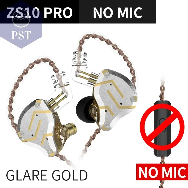 KZ ZS10 Pro: Premium Noise Cancelling Earphones PST PS Tradings   KZ ZS10 Pro: Premium Noise Cancelling Earphones