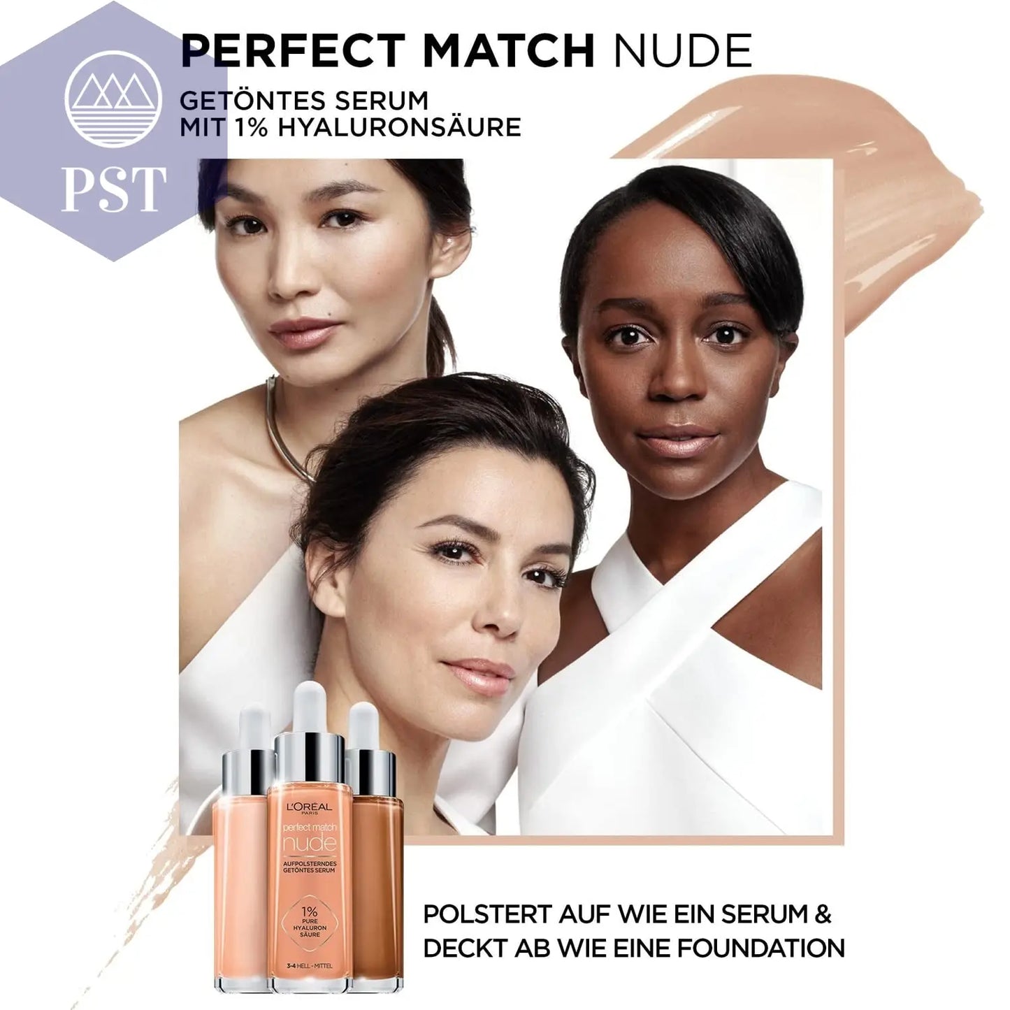 L'Oréal Paris Getöntes Serum, Pflegende, Flüssige Foundation Mit Hyaluronsäure, True Match Tinted Serum, Nr. 4-5 Mittel, 1 X 30 Ml PST PS Tradings  PST PS Tradings  PST PS Tradings L'Oréal Paris Getöntes Serum, Pflegende, Flüssige Foundation Mit Hyaluronsäure, True Match Tinted Serum, Nr. 4-5 Mittel, 1 X 30 Ml