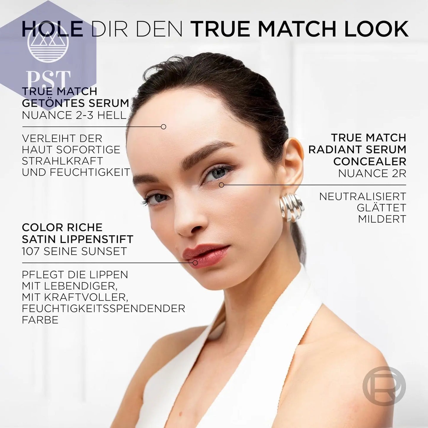 L'Oréal Paris Getöntes Serum, Pflegende, Flüssige Foundation Mit Hyaluronsäure, True Match Tinted Serum, Nr. 4-5 Mittel, 1 X 30 Ml PST PS Tradings  PST PS Tradings  PST PS Tradings L'Oréal Paris Getöntes Serum, Pflegende, Flüssige Foundation Mit Hyaluronsäure, True Match Tinted Serum, Nr. 4-5 Mittel, 1 X 30 Ml