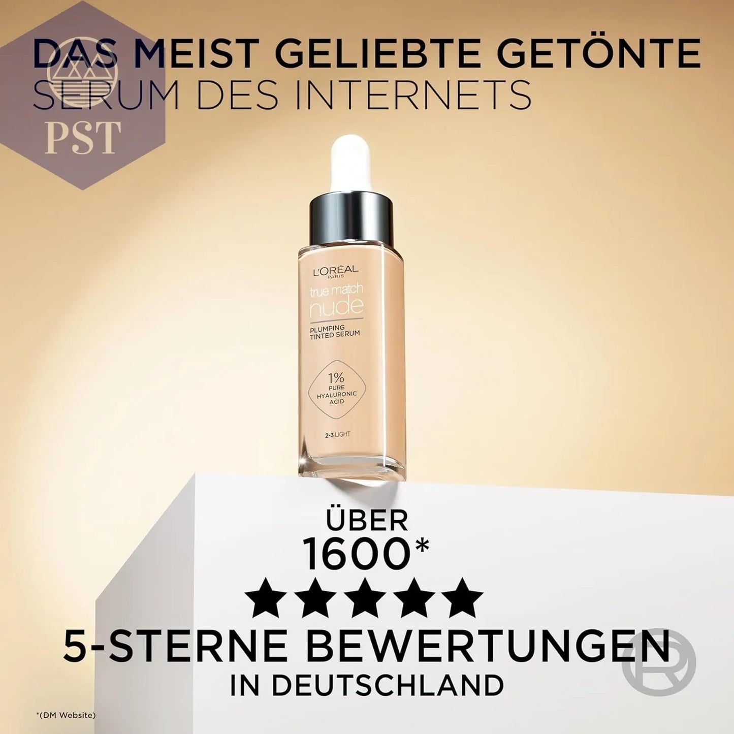 L'Oréal Paris Getöntes Serum, Pflegende, Flüssige Foundation Mit Hyaluronsäure, True Match Tinted Serum, Nr. 4-5 Mittel, 1 X 30 Ml PST PS Tradings  PST PS Tradings  PST PS Tradings L'Oréal Paris Getöntes Serum, Pflegende, Flüssige Foundation Mit Hyaluronsäure, True Match Tinted Serum, Nr. 4-5 Mittel, 1 X 30 Ml