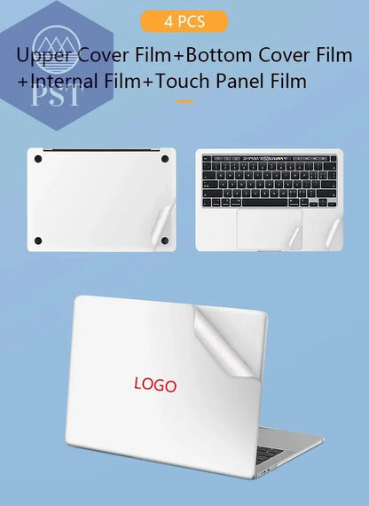 Laptop Primary Color Skins Protective Film For Macbook Pro 13 14 16 M1 M2 Air 13.6 15.3'' 2023 Skin Cover Anti-scratch Protector - PST PS Tradings