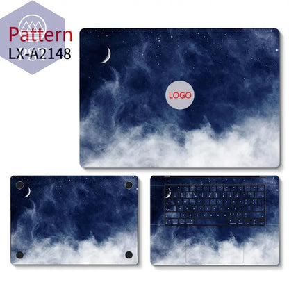 Laptop Primary Color Skins Protective Film For Macbook Pro 13 14 16 M1 M2 Air 13.6 15.3'' 2023 Skin Cover Anti-scratch Protector - PST PS Tradings