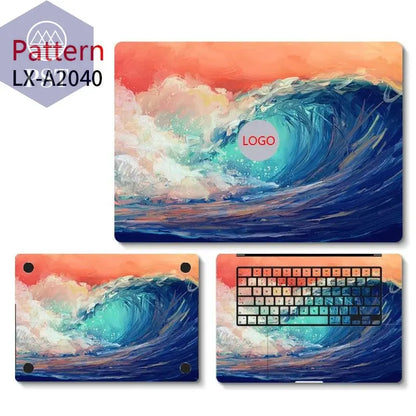 Laptop Primary Color Skins Protective Film For Macbook Pro 13 14 16 M1 M2 Air 13.6 15.3'' 2023 Skin Cover Anti-scratch Protector - PST PS Tradings
