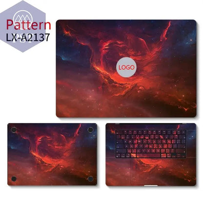 Laptop Primary Color Skins Protective Film For Macbook Pro 13 14 16 M1 M2 Air 13.6 15.3'' 2023 Skin Cover Anti-scratch Protector - PST PS Tradings