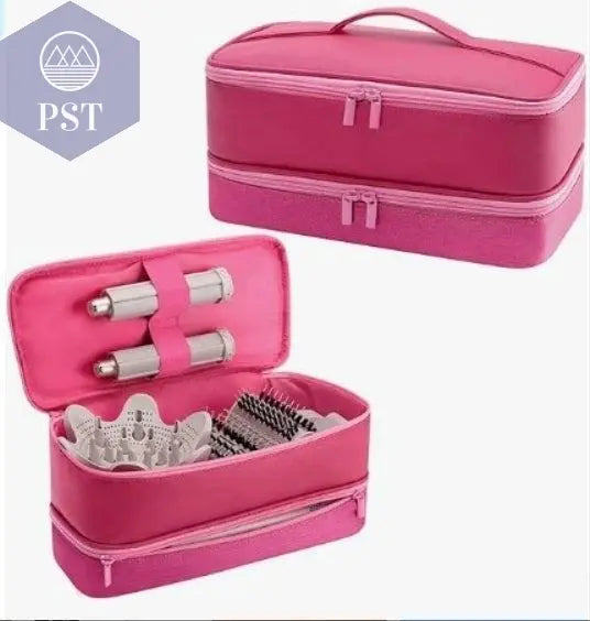 Large Capacity Hair Dryer Storage Case Double-LayerWaterproof Make-up Brush Storage Bag Hair Curler Bagfor Shark Flexstyle - PST PS Tradings