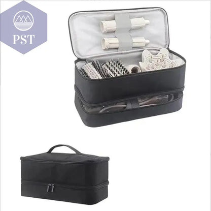 Large Capacity Hair Dryer Storage Case Double-LayerWaterproof Make-up Brush Storage Bag Hair Curler Bagfor Shark Flexstyle - PST PS Tradings