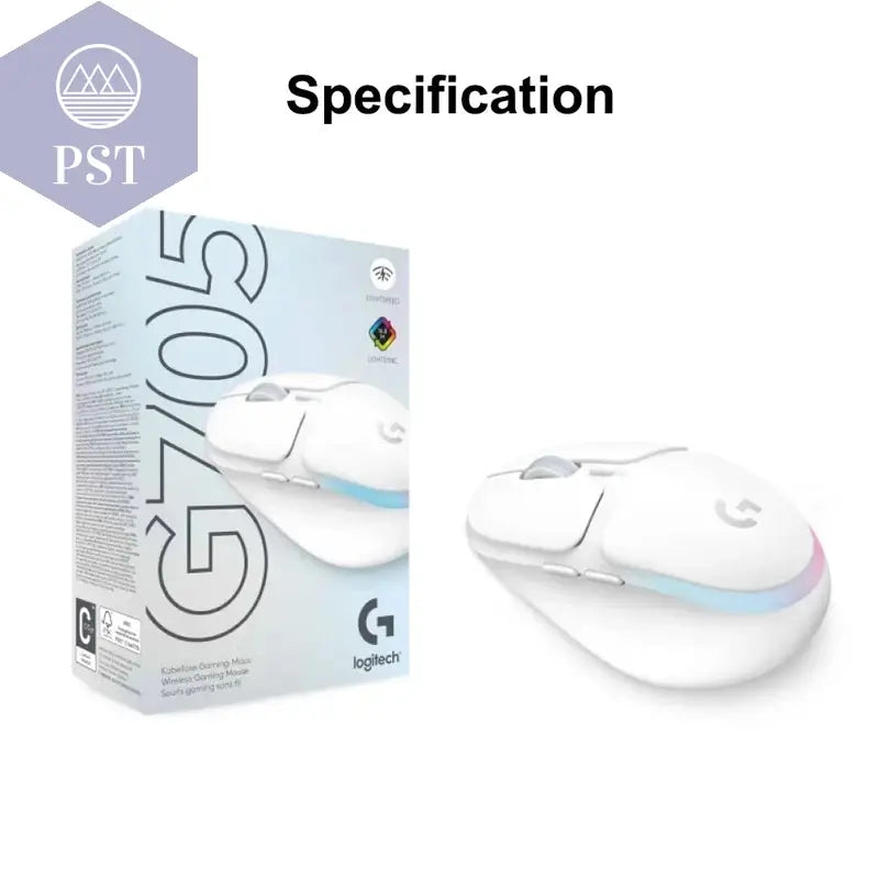 Logitech G705: Leichte RGB Gaming-Maus PST PS Tradings  WHITE Logitech G705: Leichte RGB Gaming-Maus