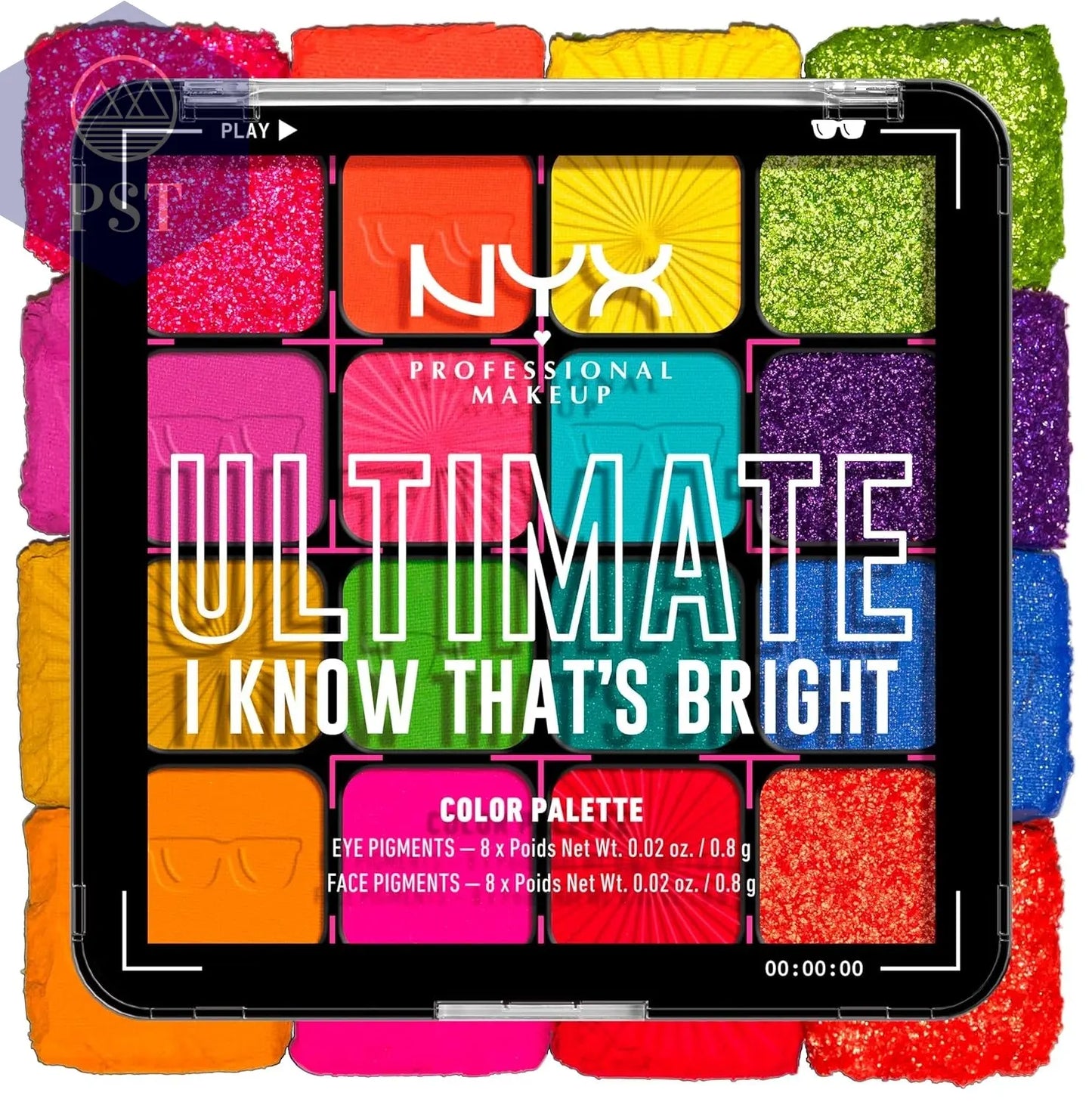 NYX Professional Makeup Lidschattenpalette Mit 16 Farbtönen, Intensives Und Langanhaltendes Finish, Vegane Formel Ohne Inhaltsstoffe Tierischen Ursprungs, Ultimate Shadow, Farbton: Warm Neutrals PST PS Tradings  PST PS Tradings I-Know-That-S-Bright PST PS Tradings NYX Professional Makeup Lidschattenpalette Mit 16 Farbtönen, Intensives Und Langanhaltendes Finish, Vegane Formel Ohne Inhaltsstoffe Tierischen Ursprungs, Ultimate Shadow, Farbton: Warm Neutrals