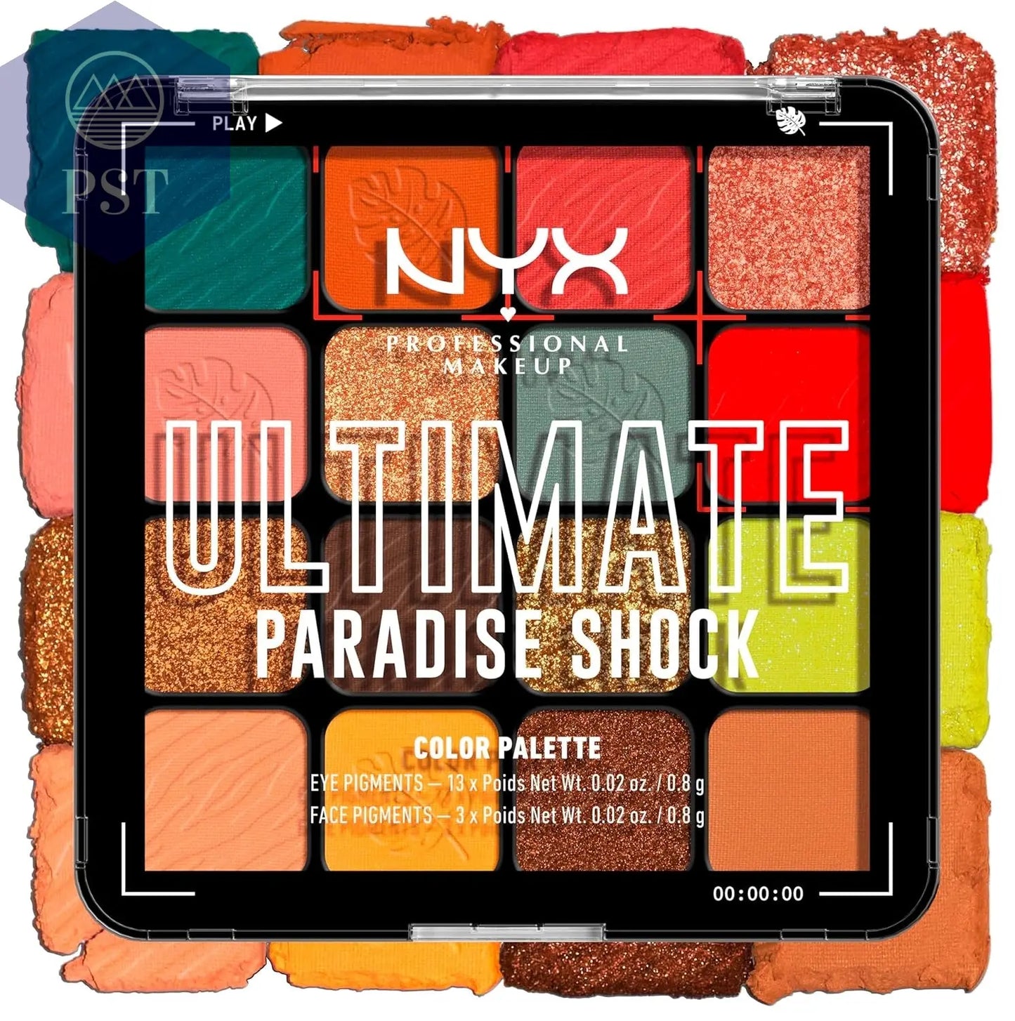 NYX Professional Makeup Lidschattenpalette Mit 16 Farbtönen, Intensives Und Langanhaltendes Finish, Vegane Formel Ohne Inhaltsstoffe Tierischen Ursprungs, Ultimate Shadow, Farbton: Warm Neutrals PST PS Tradings  PST PS Tradings Tropic-Shock PST PS Tradings NYX Professional Makeup Lidschattenpalette Mit 16 Farbtönen, Intensives Und Langanhaltendes Finish, Vegane Formel Ohne Inhaltsstoffe Tierischen Ursprungs, Ultimate Shadow, Farbton: Warm Neutrals