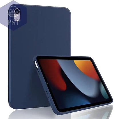 Original Liquid Silicone Case for Apple Ipad Pro 11 12 9'' 2020 2022 Air 5/4 Solid Cover for Ipad Mini 6 10 2 7/8/9th Generation - PST PS Tradings