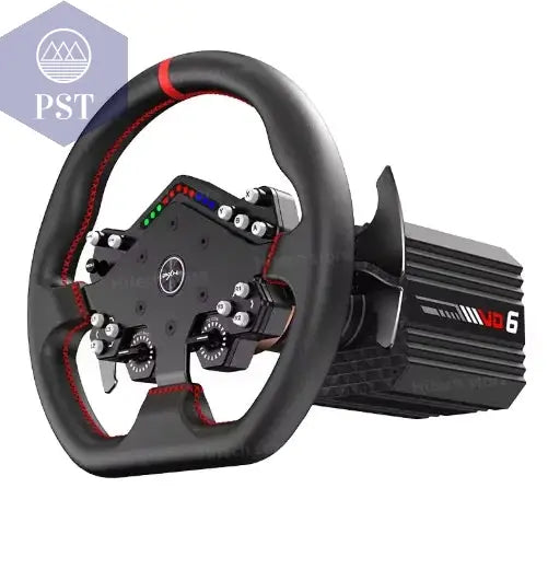 PXN VD6 Rennlenkrad mit Pedalen - 6Nm Leistung PST PS Tradings  VD6-WDS R2