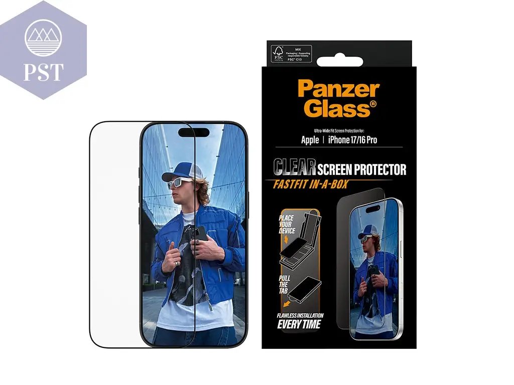 PanzerGlass Screen Protector FastFit PST PS Tradings Displayschutz Displayschutz