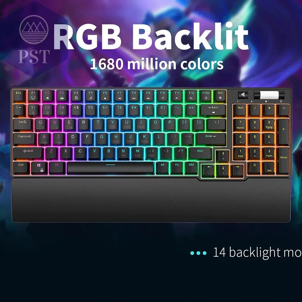 RK96 Kabellose RGB Gaming Tastatur PST PS Tradings   RK96 Kabellose RGB Gaming Tastatur