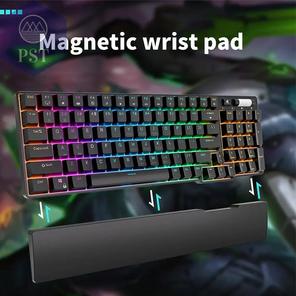 RK96 Kabellose RGB Gaming Tastatur PST PS Tradings   RK96 Kabellose RGB Gaming Tastatur