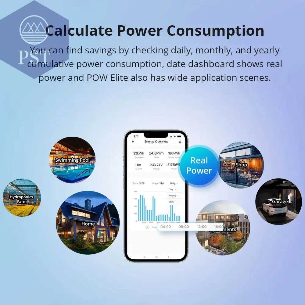 Sonoff Pow R3 16A /20A Wifi Smart Switch Höhere Genauigkeit Stromverbrauch Messen Monitor Strom Energie Verwendung Funktioniert mit Alexa       PST PS Tradings