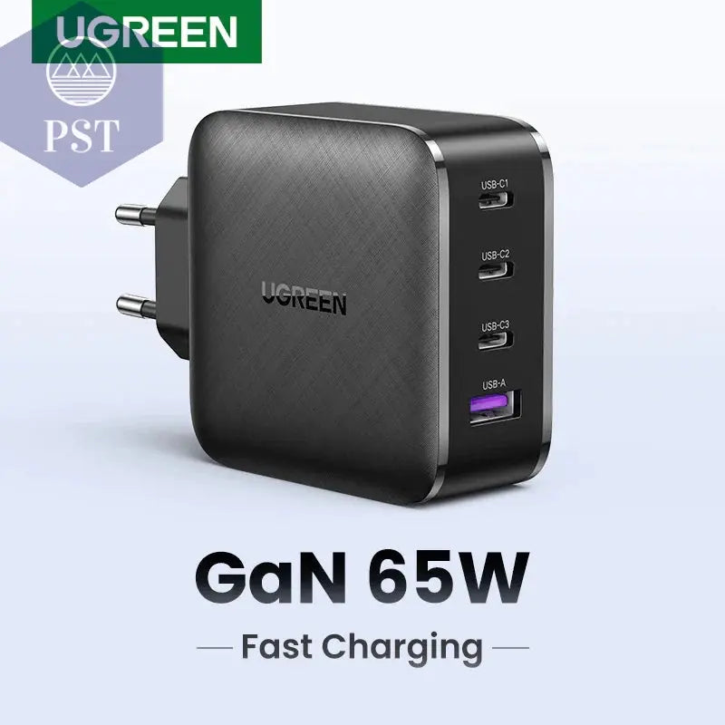 UGREEN 65W Gan Charger Quick Charge 4.0 3.0 Type C PD USB Charger with QC 4.0 3.0 Fast Charger for Iphone 14 13 12 Xiaomi Laptop PST PS Tradings  PST PS Tradings  PST PS Tradings UGREEN 65W Gan Charger Quick Charge 4.0 3.0 Type C PD USB Charger with QC 4.0 3.0 Fast Charger for Iphone 14 13 12 Xiaomi Laptop