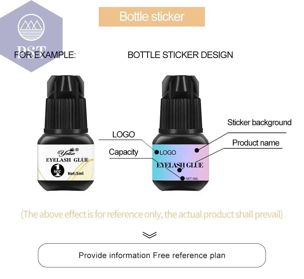 Yelix Eyelash Extension Glue 0.5-1 Sec Fast Dry Individual Lashes Glue Sensitive Eye Eyelash Glue Wholesale Customization PST PS Tradings  PST PS Tradings  PST PS Tradings